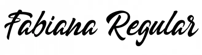 Fabiana Regular  Free Fonts Download