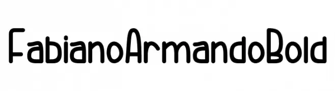 Fabiano Armando Bold  免费字体下载