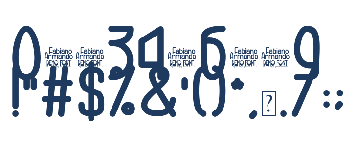 Fabiano Armando Bold Other Characters