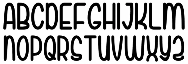 Fabiano Armando Bold Schriftart Groß