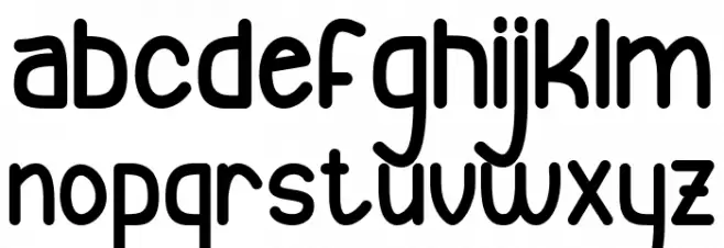 Fabiano Armando Bold Schriftart Kleinbuchstaben