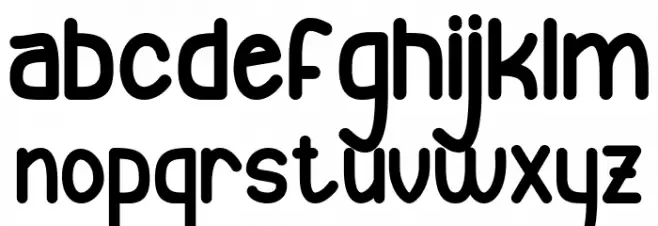 Fabiano Armando Extra Bold Caratteri MINUSCOLO