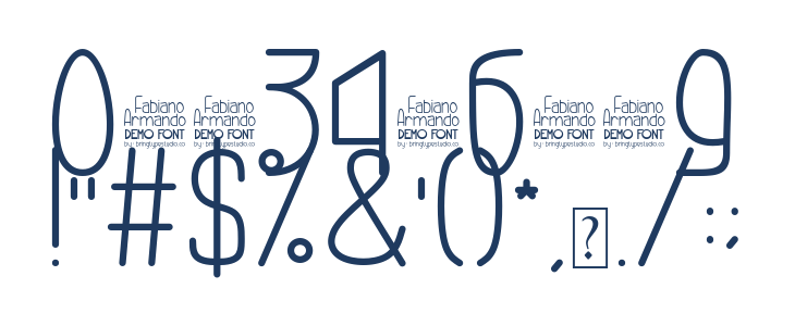 Fabiano Armando Extra Light Other Characters