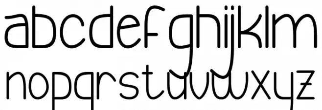 Fabiano Armando Extra Light फ़ॉन्ट लोअरकेस