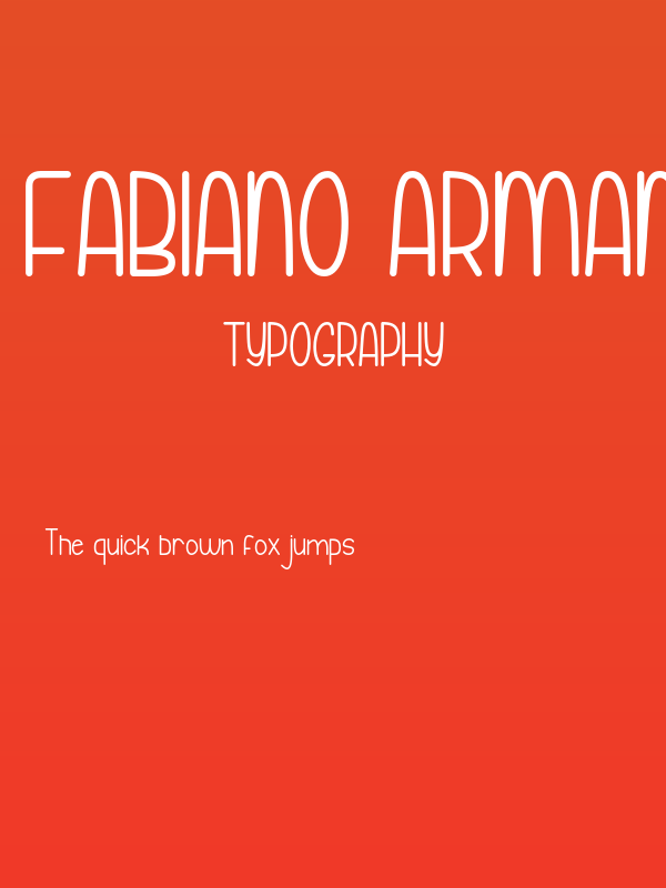 Fabiano Armando Light Poster
