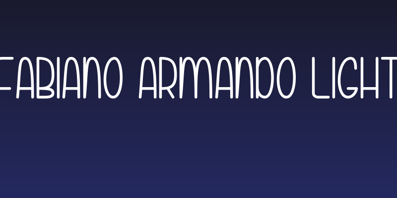 Fabiano Armando Light Social Header