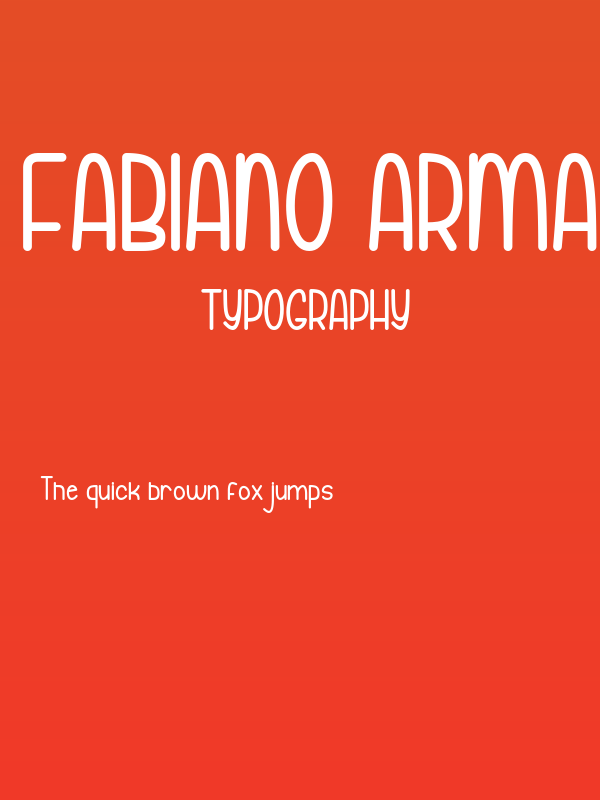Fabiano Armando Medium Poster