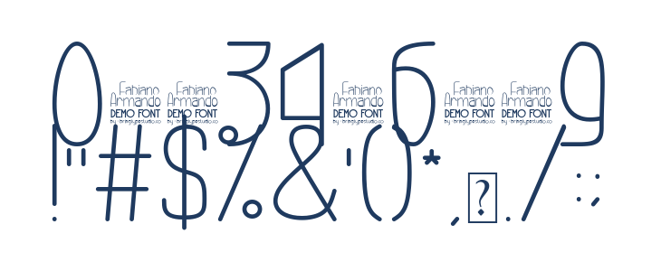 Fabiano Armando Thin Other Characters