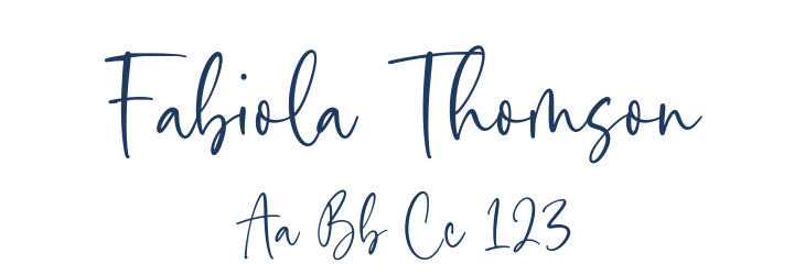 Fabiola Thomson Font Preview