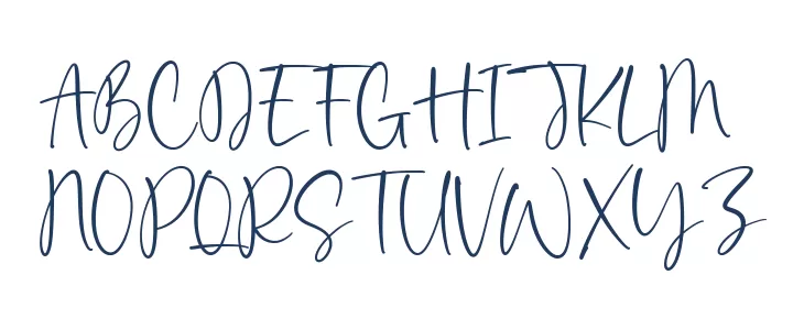 Fabiola Thomson Font UPPERCASE