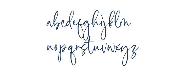 Fabiola Thomson Font LOWERCASE