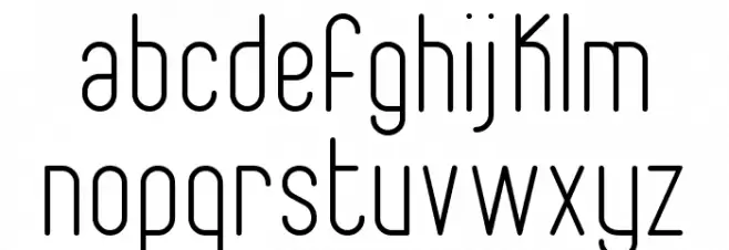 Fabiolo Light Regular 字体 小写
