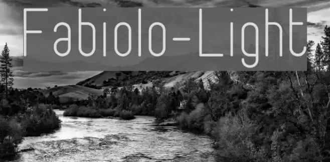 Fabiolo-Light خط examples