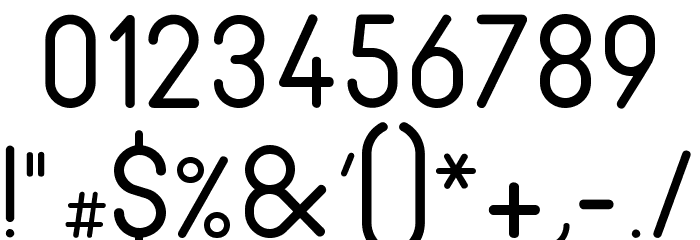 Fabiolo-Regular Font OTHER CHARS
