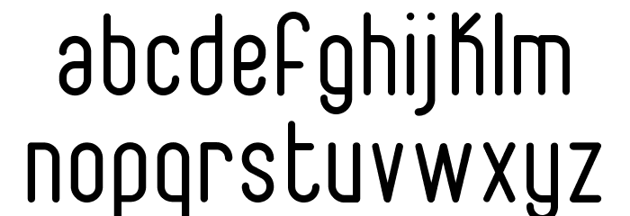 Fabiolo-Regular Font LOWERCASE