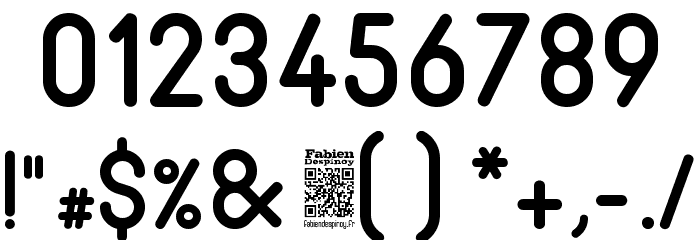 Fabiolo Semibold Regular Font OTHER CHARS