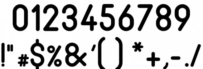 Fabiolo-Semibold Font OTHER CHARS