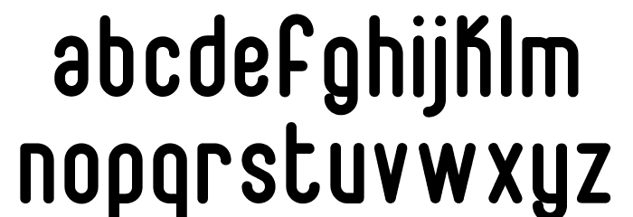 Fabiolo-Semibold Font LOWERCASE