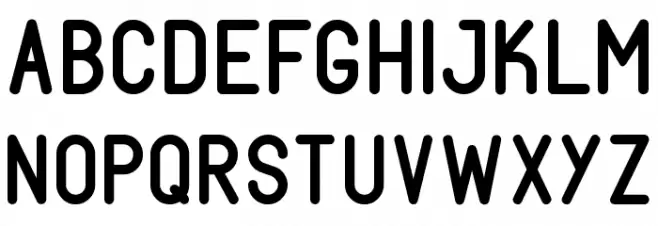Fabiolo-SmallCap Semibold Regular Schriftart Groß