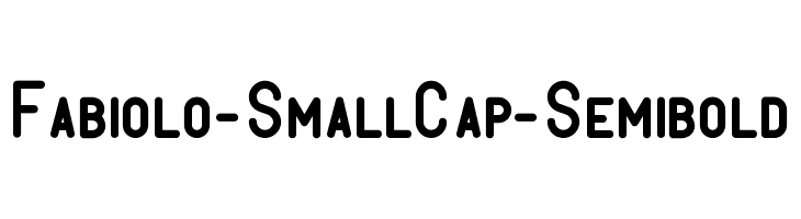Fabiolo-SmallCap-Semibold  नि: शुल्क फ़ॉन्ट्स डाउनलोड