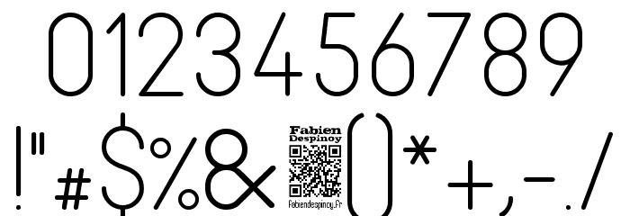 FabioloSmallCap Light Regular Font OTHER CHARS