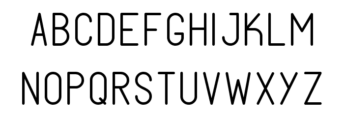 FabioloSmallCap Light Regular Font LOWERCASE
