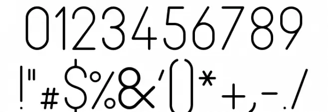 FabioloSmallCap-Light Font OTHER CHARS