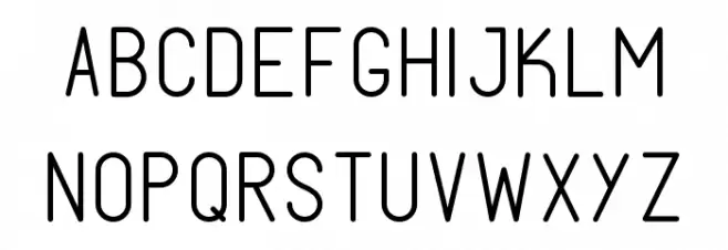 FabioloSmallCap-Light Schriftart Kleinbuchstaben