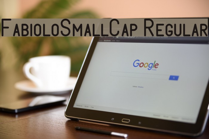 FabioloSmallCap Regular لخطوط تنزيل examples