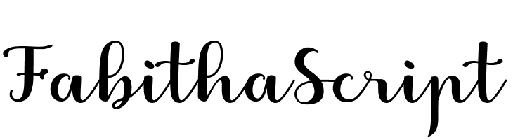 FabithaScript  لخطوط تنزيل
