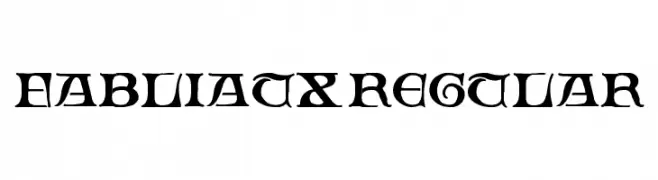 Fabliaux Regular  Free Fonts Download