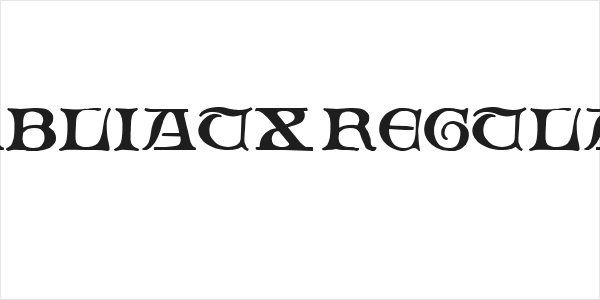 Fabliaux Regular Logo