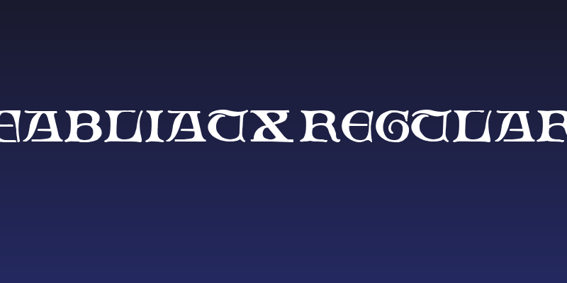 Fabliaux Regular Social Header