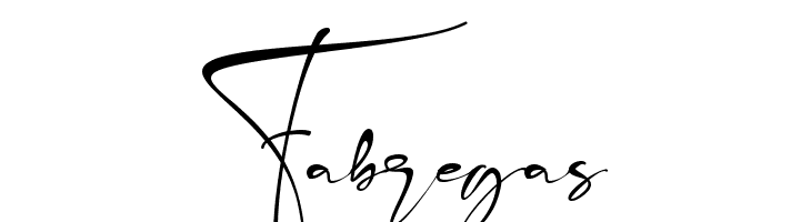 Fabregas  Frei Schriftart Herunterladen