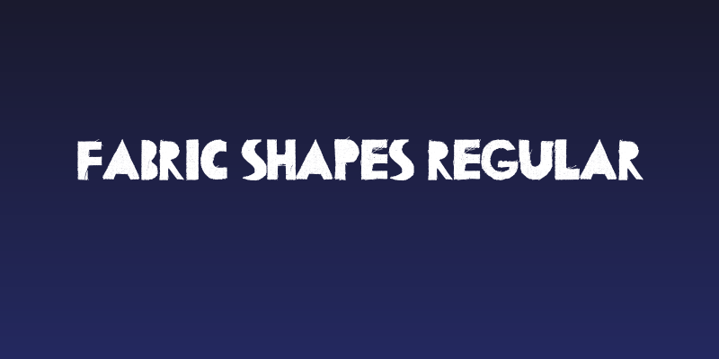 Fabric Shapes Regular Social Header
