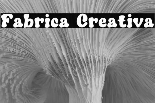 Fabrica Creativa Font examples