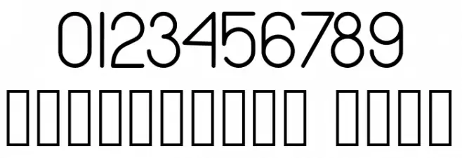 Fabrica Font OTHER CHARS