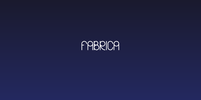 Fabrica Social Header