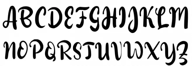 Fabrice Schriftart Groß