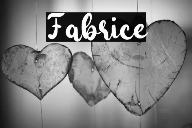 Fabrice Font examples