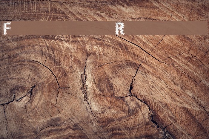 Fabrics Regular Font examples