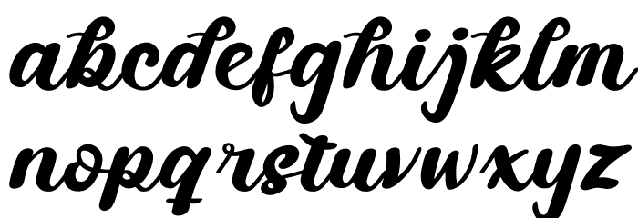 Fabrik Personal Use Font LOWERCASE