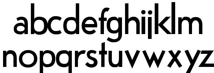 FabrikNormal Font LOWERCASE