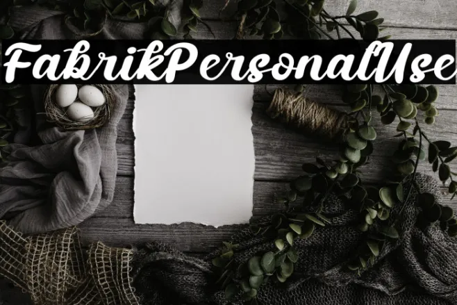 FabrikPersonalUse Example 2
