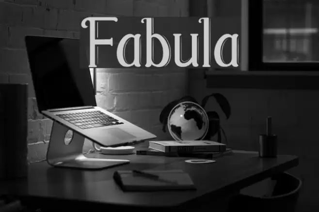 Fabula Font examples