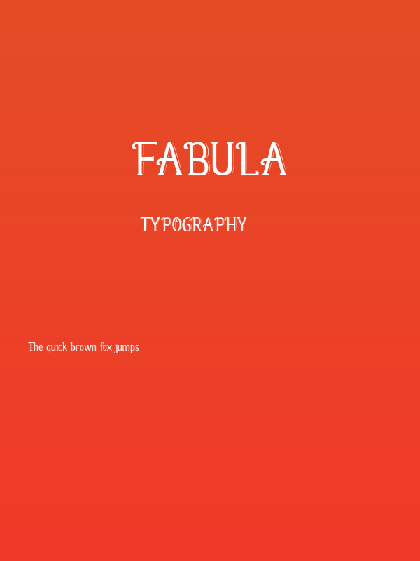 Fabula Poster