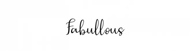 Fabullous  Frei Schriftart Herunterladen