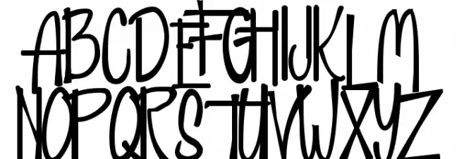 Fabulous 50s Normal Schriftart Groß