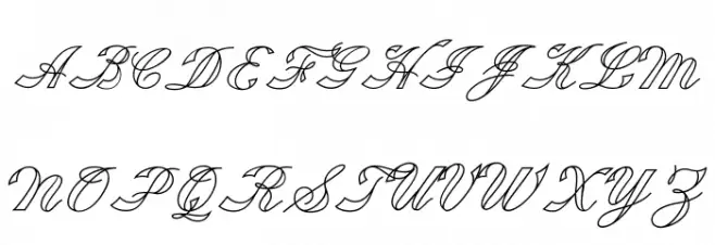 Fabulous Outline PERSONAL USE Polices MAJUSCULES