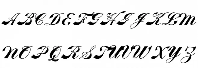 Fabulous PERSONAL USE 字体 大写